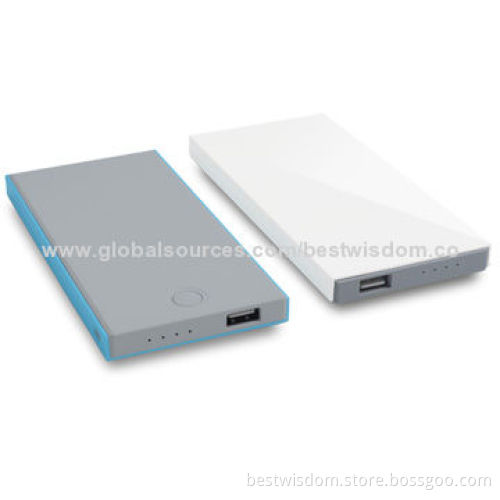 Lithium Polymer Battery Packs with 8,000mAh High-capacity, 5V/1A Output, Best Price